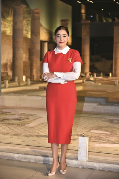 DİLEK HANİF’TEN ZEUGMA MOZAİK MÜZESİ’NDE DEFİLE