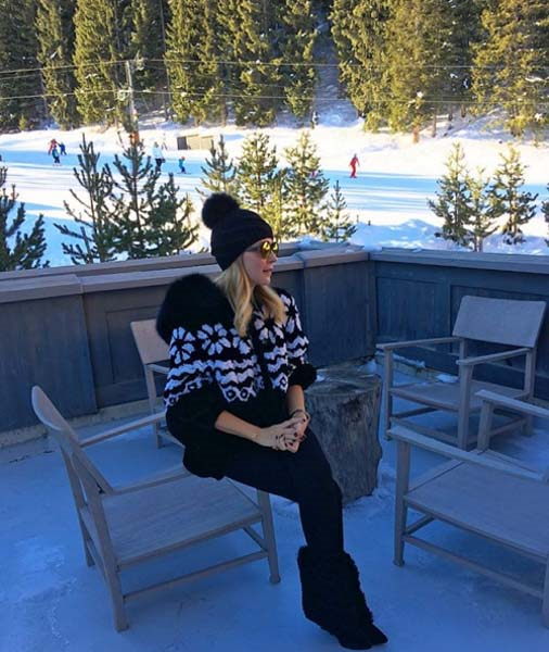 ARZU-HAKAN SABANCI COURCHEVELDE KAYAK TATİLİ