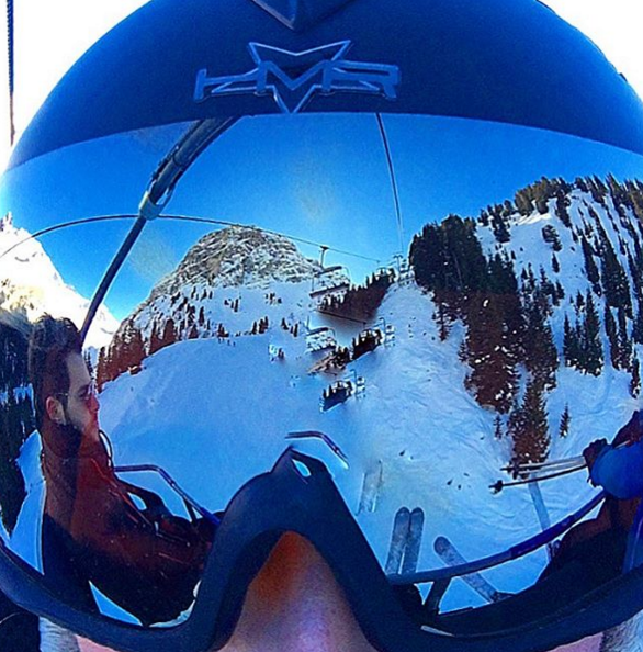 ARZU-HAKAN SABANCI COURCHEVELDE KAYAK TATİLİ