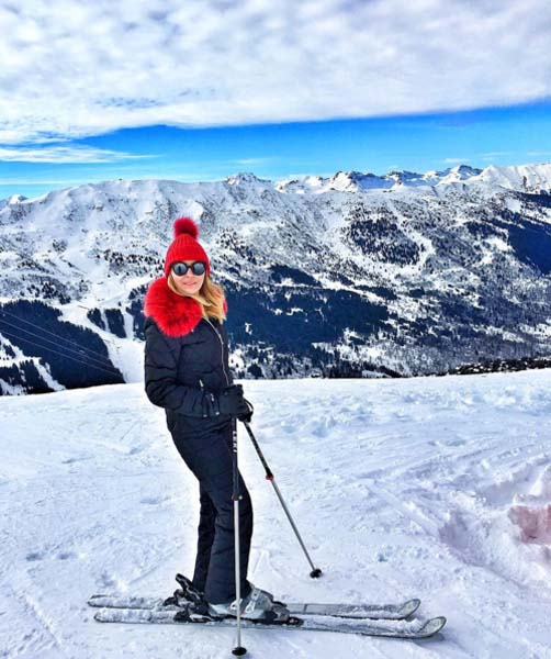 ARZU-HAKAN SABANCI COURCHEVELDE KAYAK TATİLİ