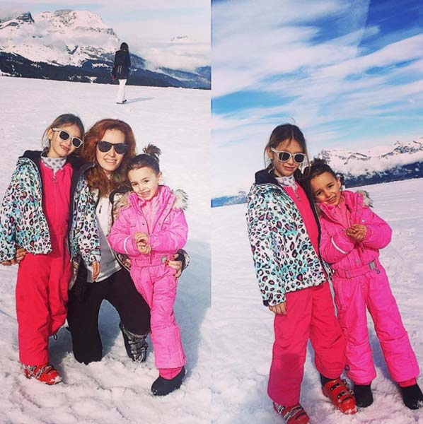 KOSİF AİLESİNİN MEGEVE MONT-BLANCTA KIŞ TATİLİ