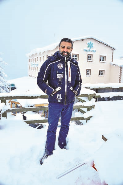 YARIYIL TATİLİNDE  ULUDAĞ’DAN KAR MANZARALARI 