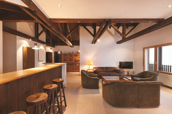 EVLERDE KIŞSAL SERÜVEN CHALET SICAKLIĞI