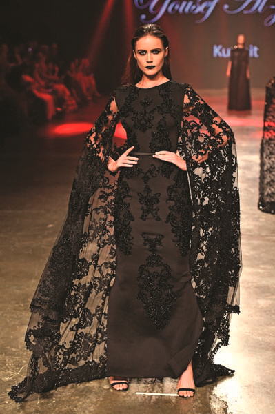 KUVEYTLİ TASARIMCI YOUSEF  AL-JASMI DRAMATİK ELBİSELERİYLE YILDIZLARIN GÖZDESİ