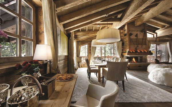 EVLERDE KIŞSAL SERÜVEN CHALET SICAKLIĞI