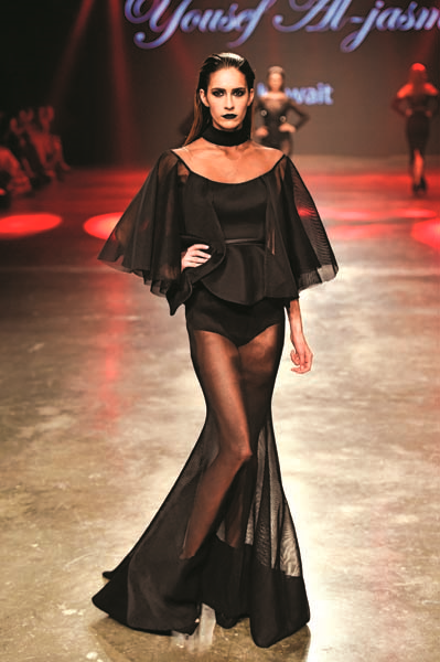 KUVEYTLİ TASARIMCI YOUSEF  AL-JASMI DRAMATİK ELBİSELERİYLE YILDIZLARIN GÖZDESİ