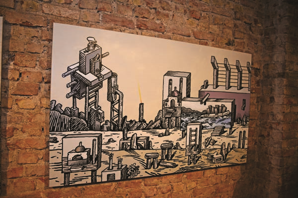 EMRE SENAN 14. KİŞİSEL SERGİSİNİ AÇTI