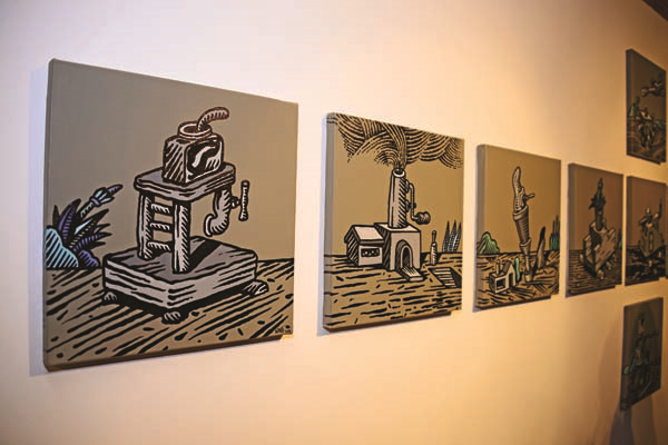 EMRE SENAN 14. KİŞİSEL SERGİSİNİ AÇTI