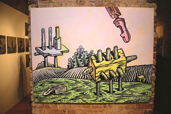 EMRE SENAN 14. KİŞİSEL SERGİSİNİ AÇTI