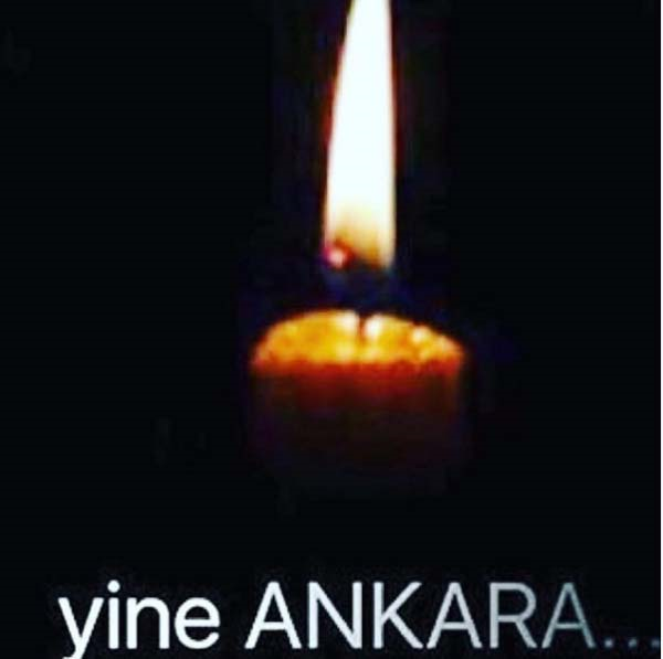 ÜNLÜ İSİMLERDEN ANKARADAKİ TERÖR SALDIRISINA İLK TEPKİLER