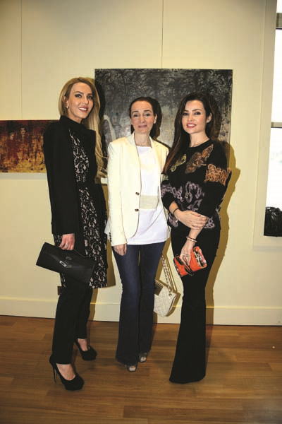 ŞAHİN PAKSOYUN SERGİSİNDE SANAT BULUŞMASI