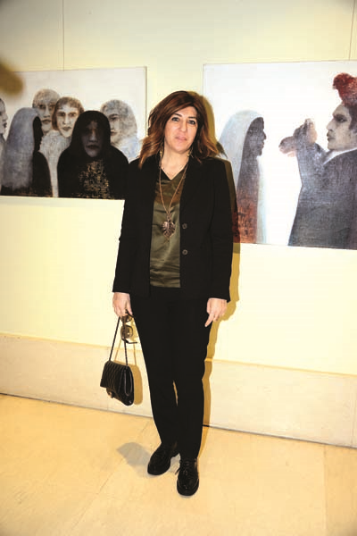 ŞAHİN PAKSOYUN SERGİSİNDE SANAT BULUŞMASI