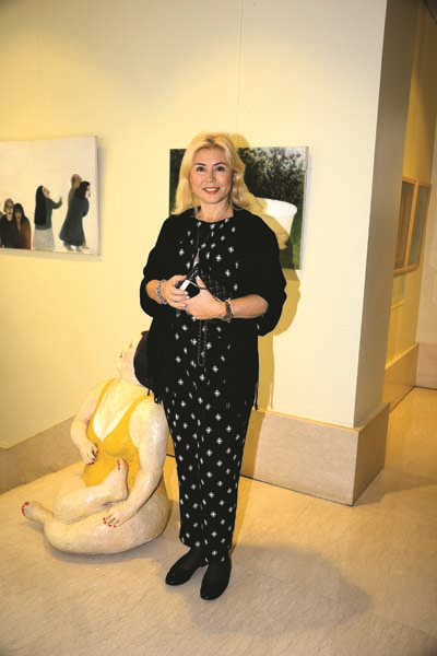 ŞAHİN PAKSOYUN SERGİSİNDE SANAT BULUŞMASI