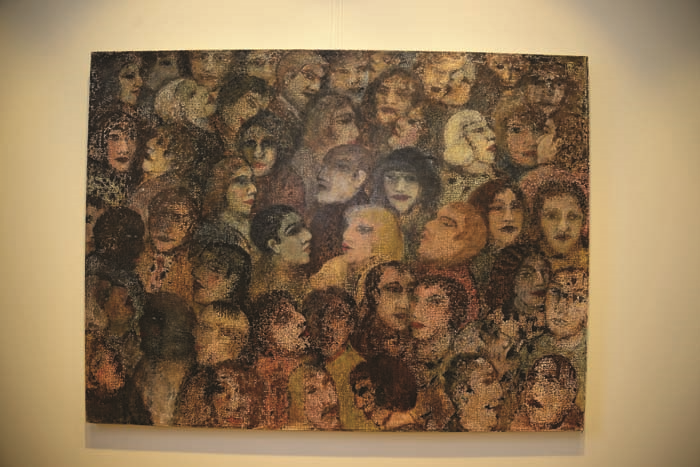 ŞAHİN PAKSOYUN SERGİSİNDE SANAT BULUŞMASI