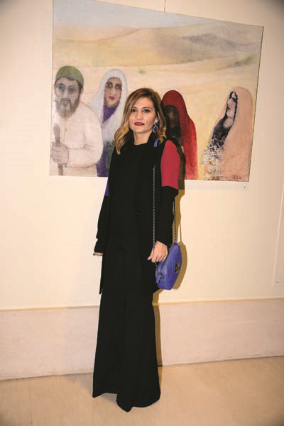 ŞAHİN PAKSOYUN SERGİSİNDE SANAT BULUŞMASI