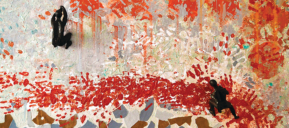 ÜÇ KADIN SANATÇIDAN TUVALDEKİ “ÖZGÜR DUYGULAR”