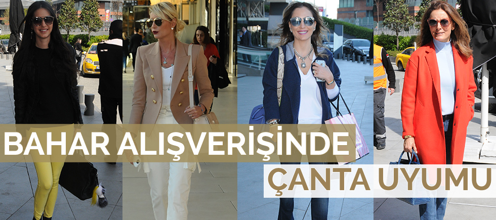 BAHAR ALIŞVERİŞİNDE ÇANTA UYUMU