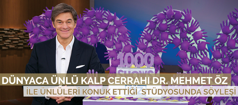 DÜNYACA ÜNLÜ KALP CERRAHI DR. MEHMET ÖZ İLE ÜNLÜLERİ KONUK ETTİĞİ  STÜDYOSUNDA SÖYLEŞİ