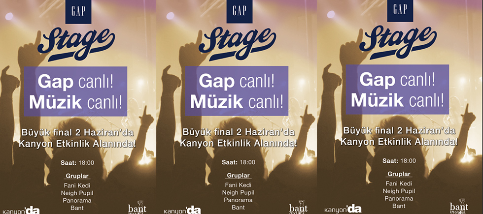 GAP CANLI! MÜZİK CANLI! FİNALİ 2 HAZİRAN’ DA KANYON’DA!