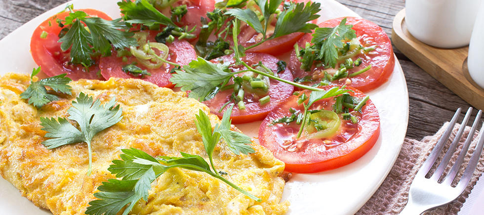 HAFTANIN SAĞLIKLI TARİFİ:  ZERDEÇALLI OMLET 