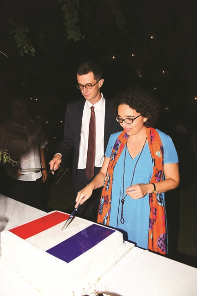 FRANSIZ BAŞKONSOLOSU’NDAN ANLAMLI VEDA YEMEĞİ 