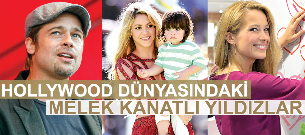 HOLLYWOOD DÜNYASINDA MELEK KANATLI YILDIZLAR