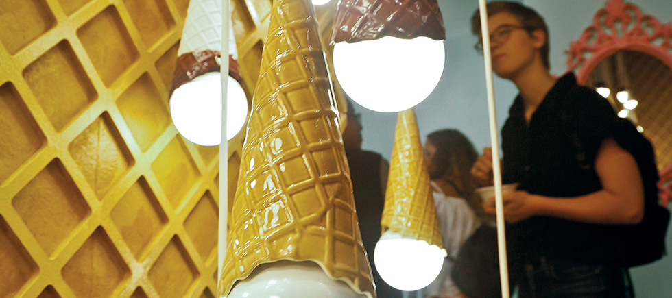 NEW YORK DONDURMA MÜZESİ’NDE SERİNLETEN ENSTALASYONLAR