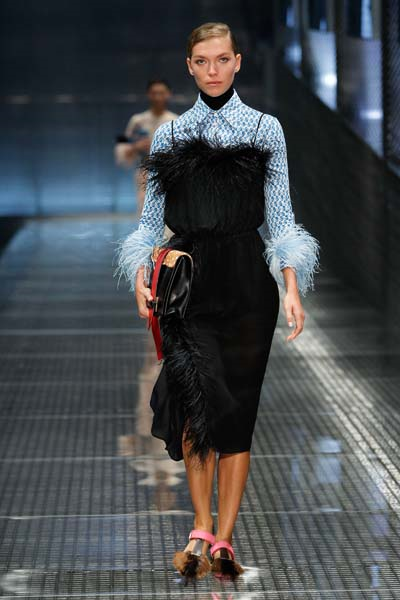 MILANO MODA HAFTASI PRADA İLKBAHAR/YAZ 2017 KOLEKSİYONU