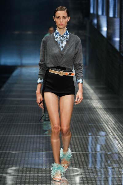 MILANO MODA HAFTASI PRADA İLKBAHAR/YAZ 2017 KOLEKSİYONU