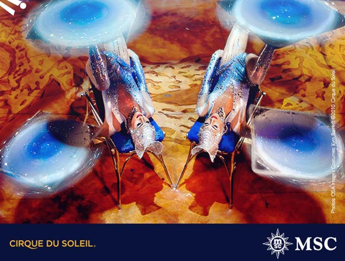 CIRQUE DU SOLEIL DENİZE İNİYOR