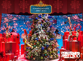 PARİSTE JIMMY CHOO VİTRİNİ