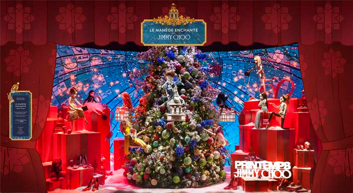 PARİSTE JIMMY CHOO VİTRİNİ
