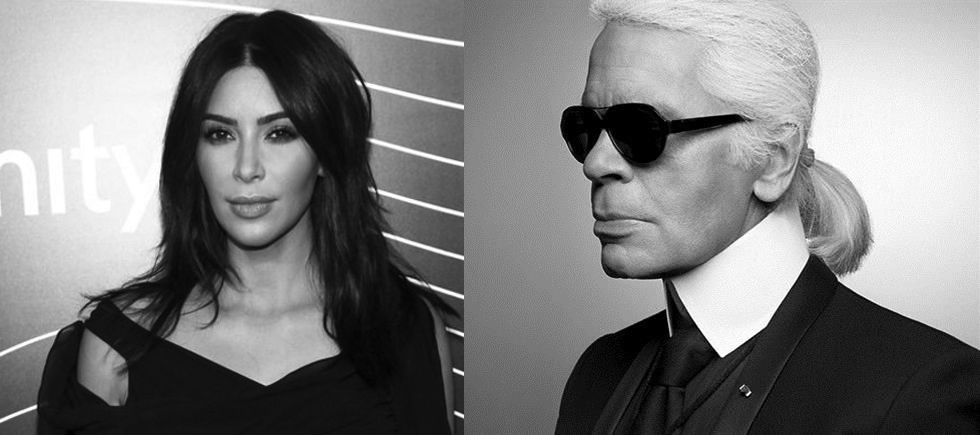 KARL LAGERFELD LAFINI ESİRGEMEDİ