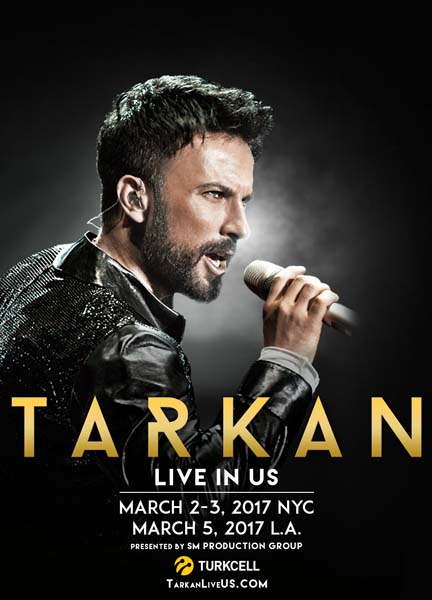 TARKAN AMERİKADA 2 KONSER VERECEK