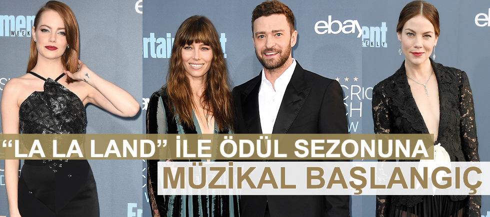 “LA LA LAND” İLE ÖDÜL SEZONUNA MÜZİKAL BAŞLANGIÇ