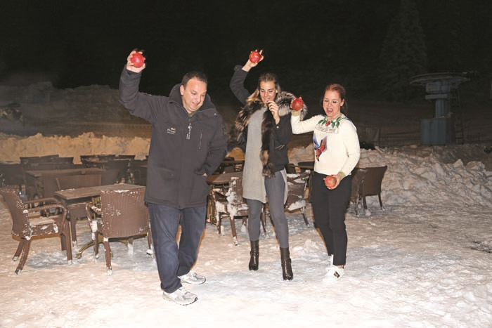 YENİ YILI ULUDAĞDA KARŞILADILAR