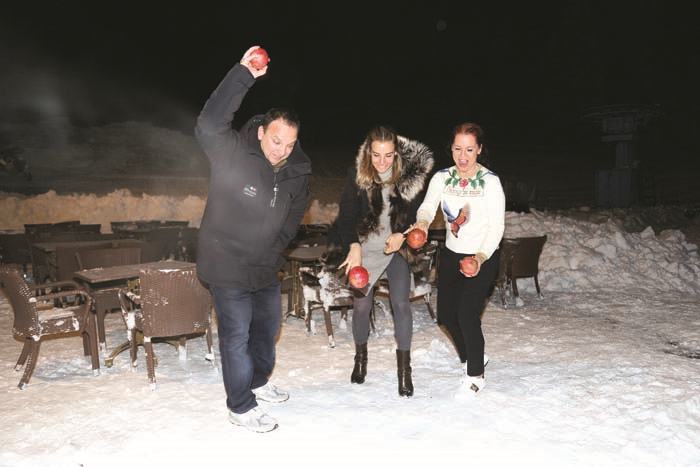 YENİ YILI ULUDAĞDA KARŞILADILAR