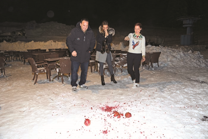 YENİ YILI ULUDAĞDA KARŞILADILAR