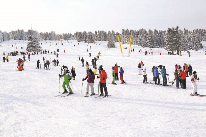 YENİ YILI ULUDAĞDA KARŞILADILAR