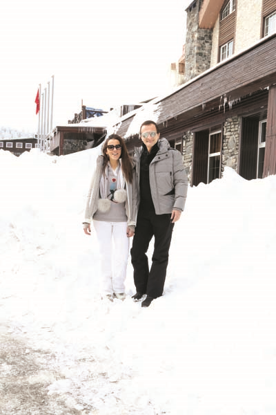 YENİ YILI ULUDAĞDA KARŞILADILAR