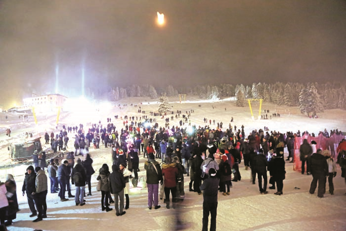 YENİ YILI ULUDAĞDA KARŞILADILAR