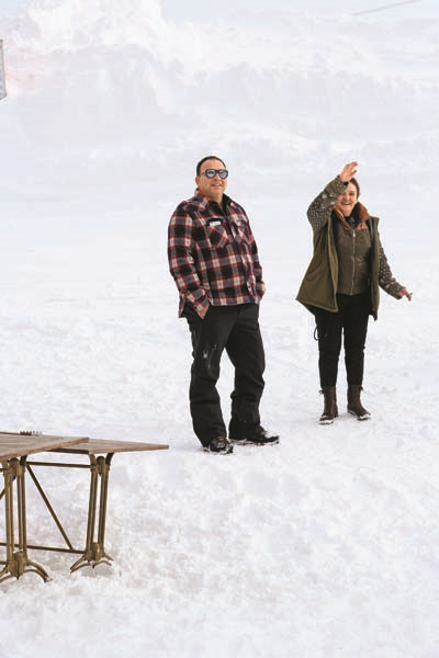 YENİ YILI ULUDAĞDA KARŞILADILAR