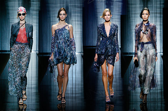 GIORGIO ARMANI 2017 İLKBAHAR/YAZ KADIN KOLEKSİYONU: CHARMANI