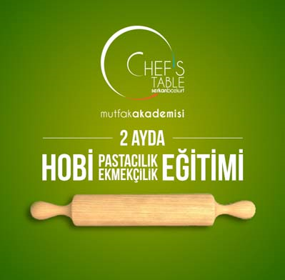 CHEFS TABLE MUTFAK AKADEMİSİNDE OCAK AYI WORKSHOPLARI
