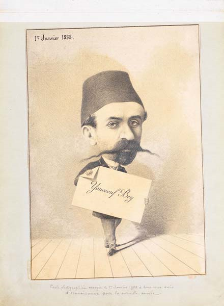 BİR OSMANLI BÜROKRATININ KARİKATÜRLERİ 