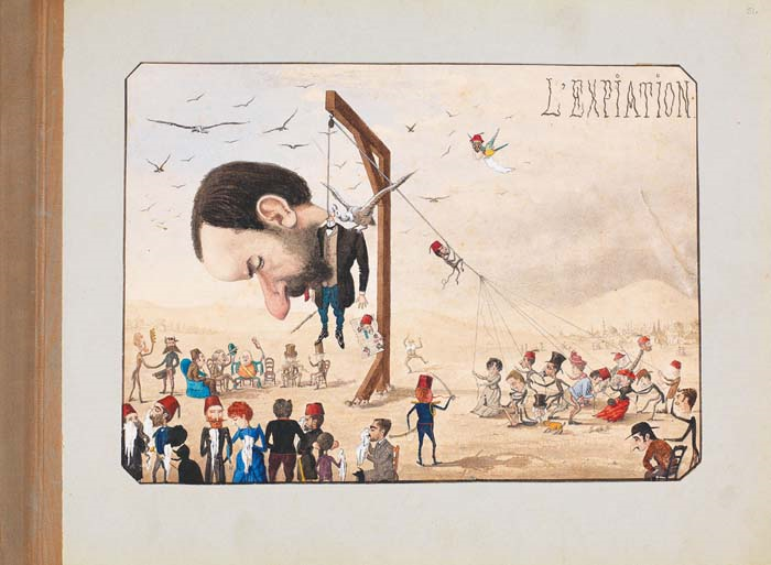 BİR OSMANLI BÜROKRATININ KARİKATÜRLERİ 