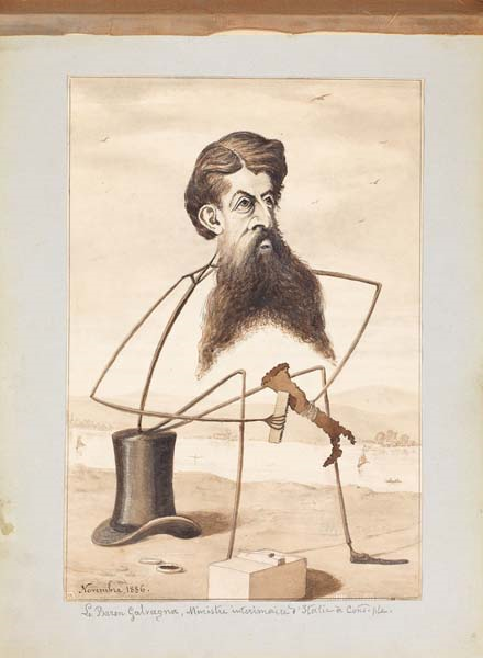 BİR OSMANLI BÜROKRATININ KARİKATÜRLERİ 