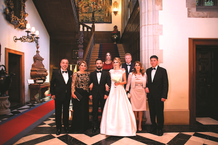 ÖMÜR BOYU MUTLULUĞA TARİHİ KORENBERG ŞATOSU’NDA  ‘EVET’ DEDİLER