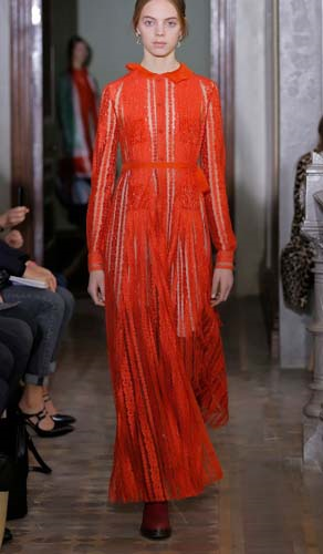 VALENTINO NEW YORK 2017 SONBAHAR KOLEKSİYONU