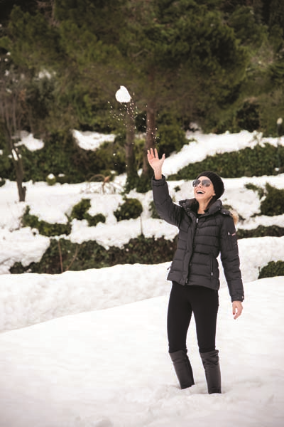 CEMİYETİN ÜNLÜ İSİMLERİNİN KAR KEYFİNE ORTAK OLDUK